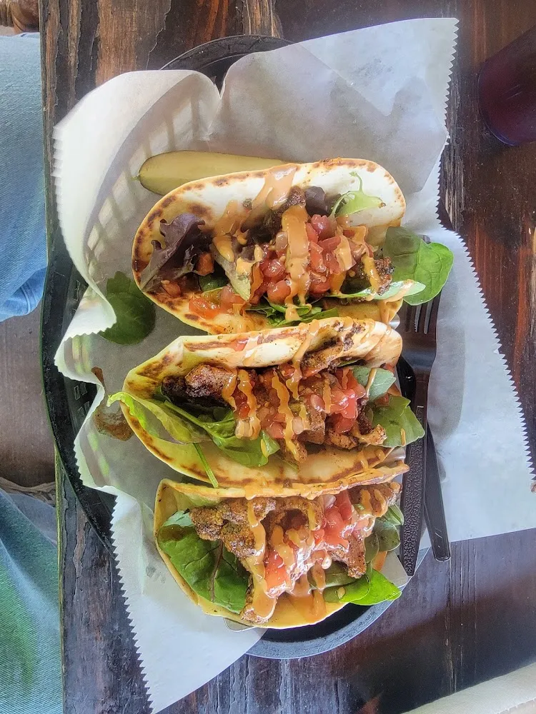 Blackened Gator Tacos